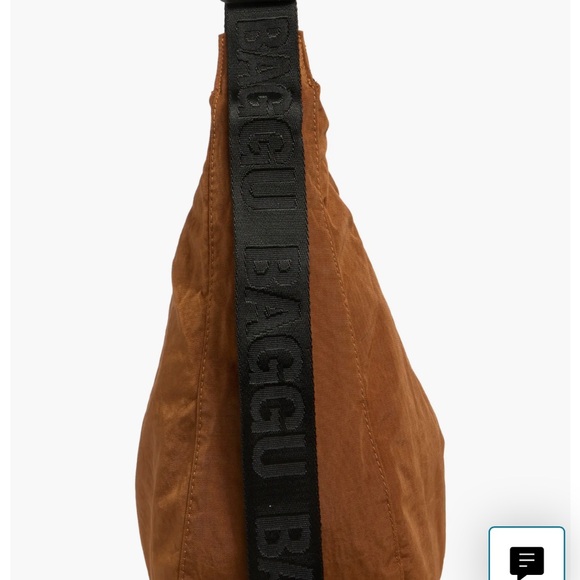 Baggu Crescent Large Brown Bag - Picture 5 of 8